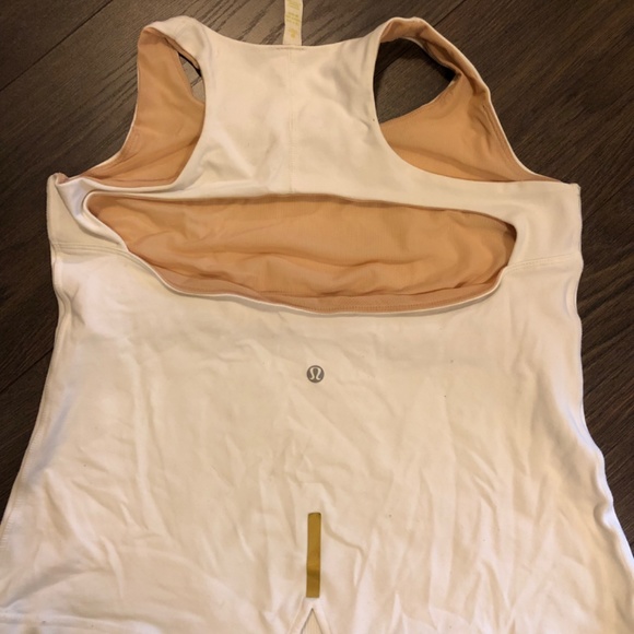 Lululemon white halter tank - Picture 2 of 10